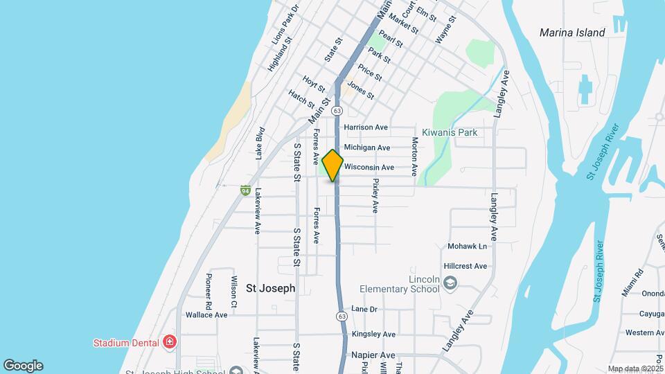 1618 Niles Ave Mapa y Detalles de la Ubicación