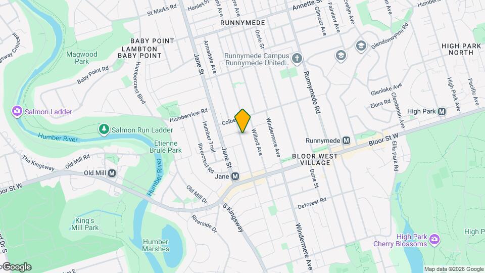 329 Armadale Ave Map and Location Details