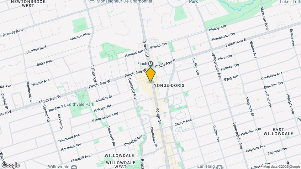 5508-5508 Yonge St Map and Location Details