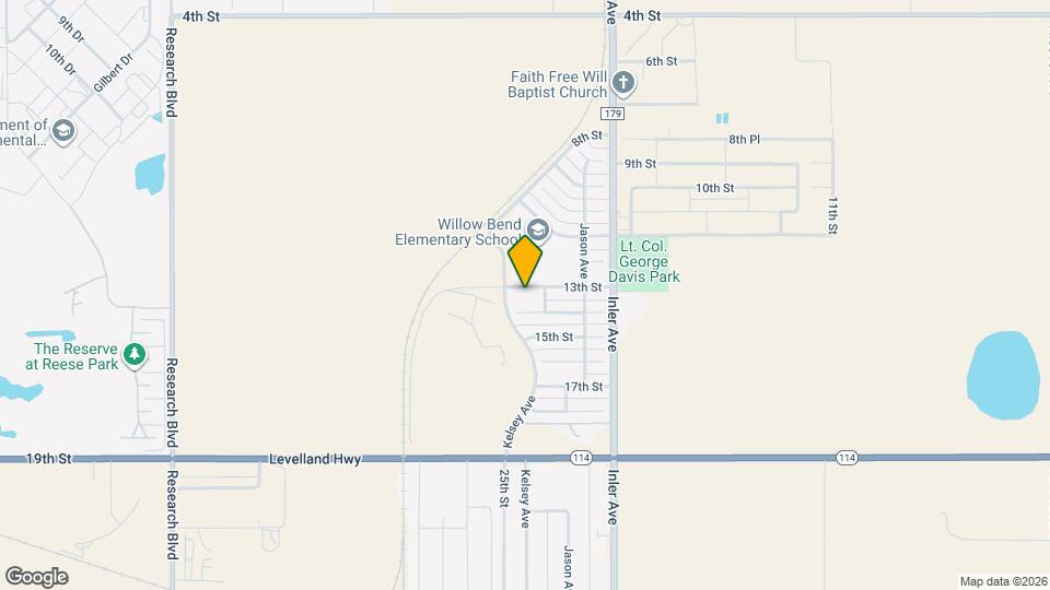 8821 13th St Mapa y Detalles de la Ubicación