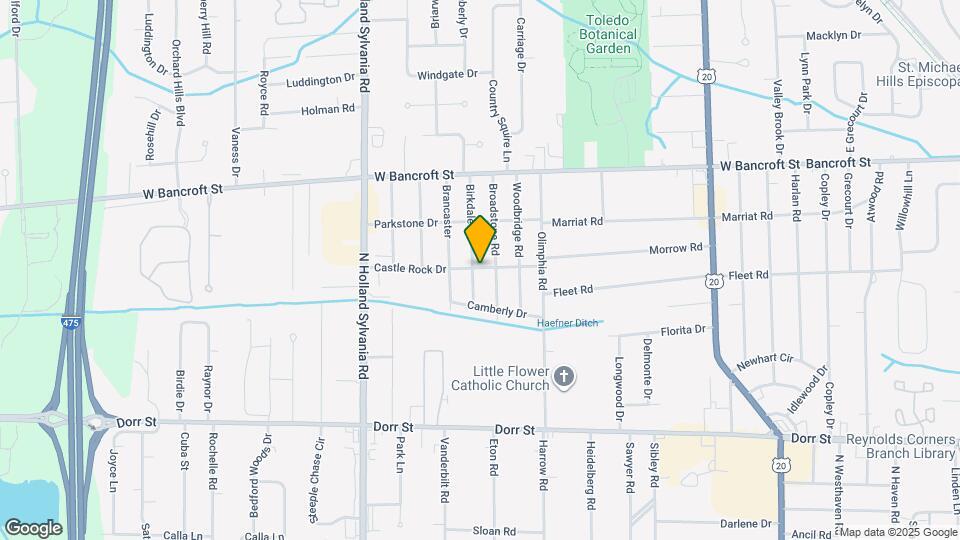 1932 Birkdale Rd Map and Location Details