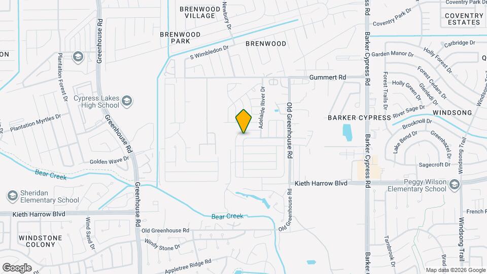18646 Queesborough Creek Rd Map and Location Details