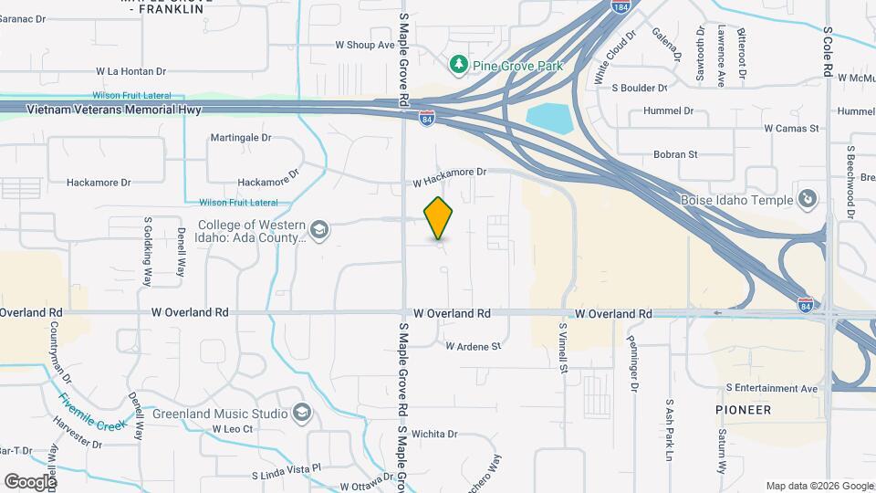 8958 W Candleston Ln Map and Location Details