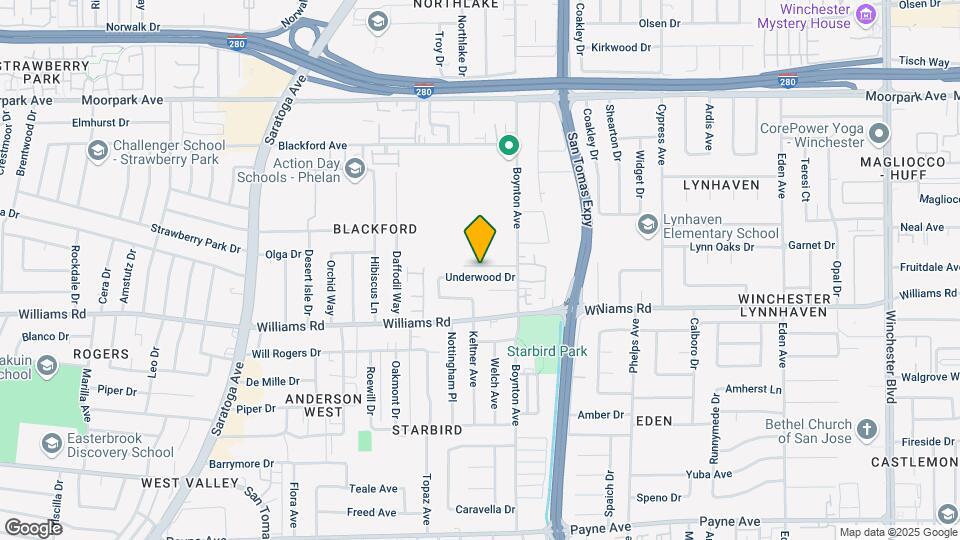 3765 Underwood Dr Map and Location Details