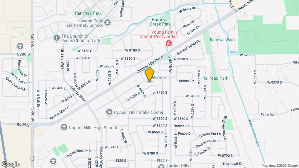 4920 W Gaskill Way Map and Location Details