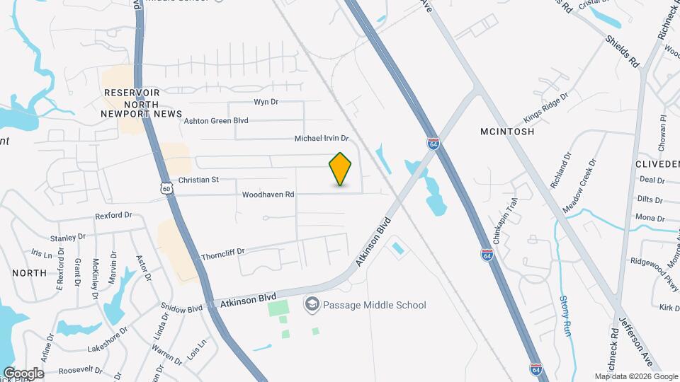 219 Woodhaven Rd Map and Location Details