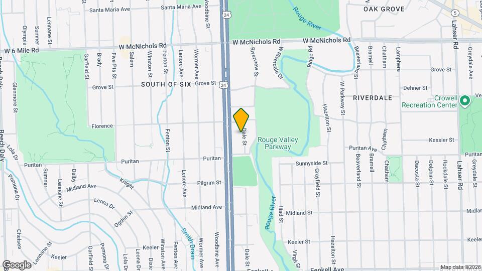 16183 Dale St Mapa y Detalles de la Ubicación