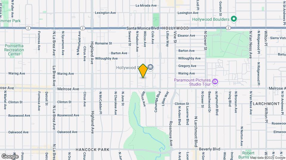 739 Wilcox Ave Map and Location Details