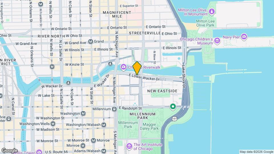 239 E Wacker Dr Map and Location Details