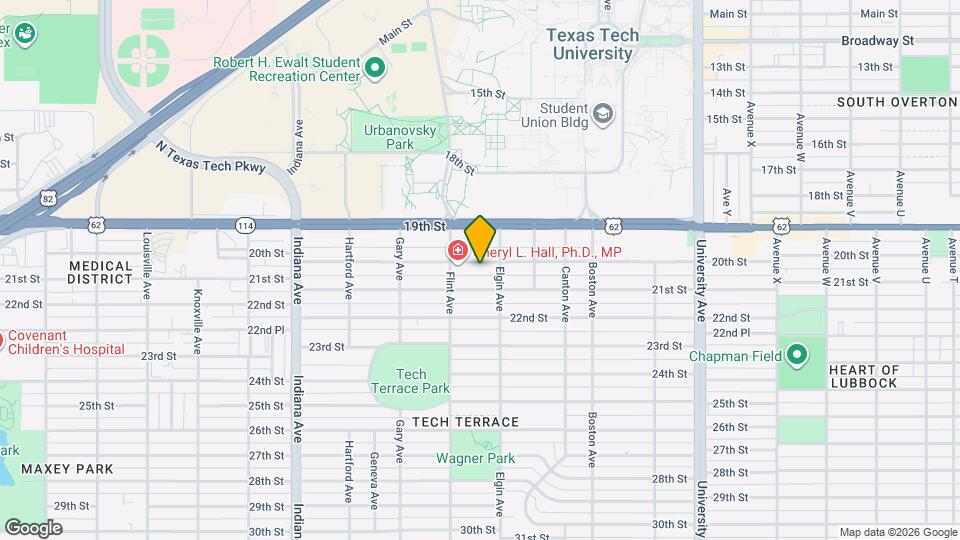 3009 20th St Map and Location Details