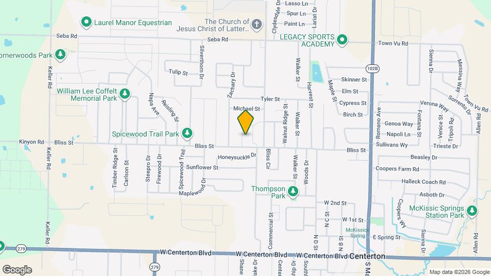 723 Sun Meadows Loop Map and Location Details