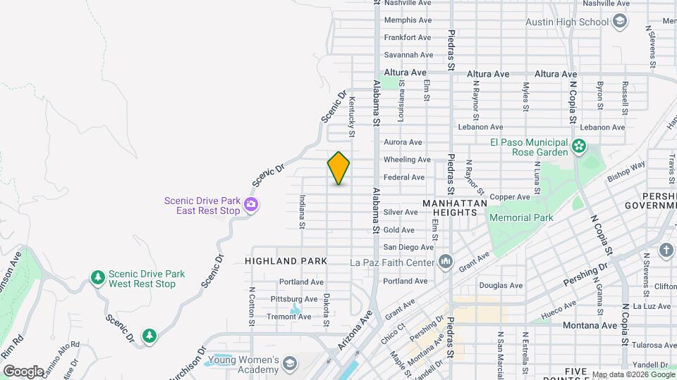 2413 Copper Ave Map and Location Details