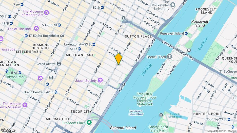940 1st Ave Mapa y Detalles de la Ubicación