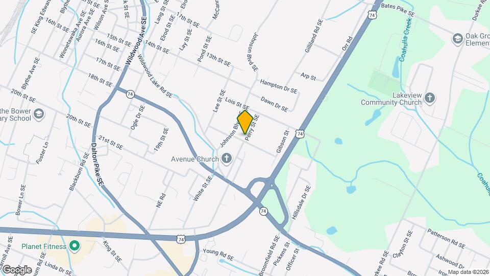 1594 Perry St SE Map and Location Details