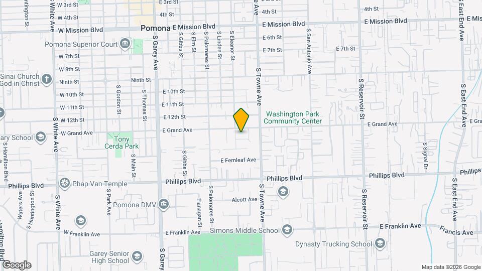 728 E Grand Ave Map and Location Details