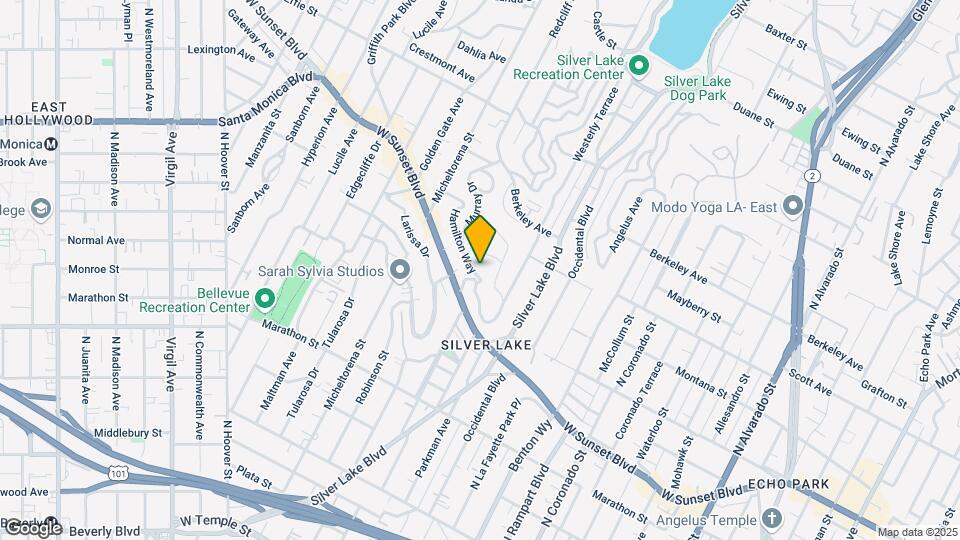 Silverlake Triplex Map and Location Details