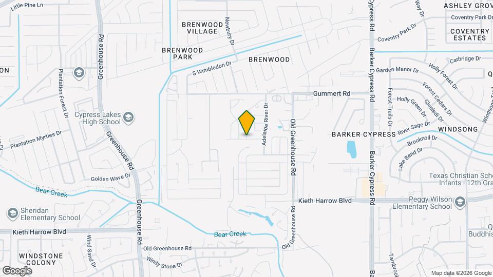 18606 Cooper Ravine Way Map and Location Details