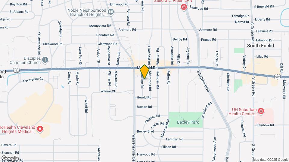 1487 Genesee Rd Map and Location Details