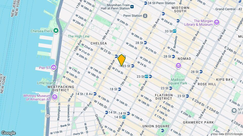 236 W 22nd St, Unit 3A Mapa y Detalles de la Ubicación