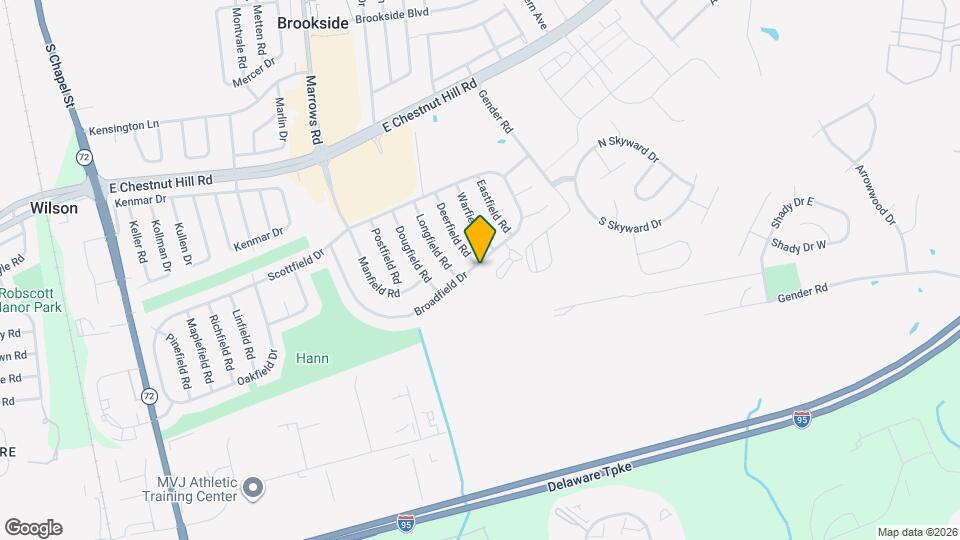 871 Broadfield Dr Mapa y Detalles de la Ubicación