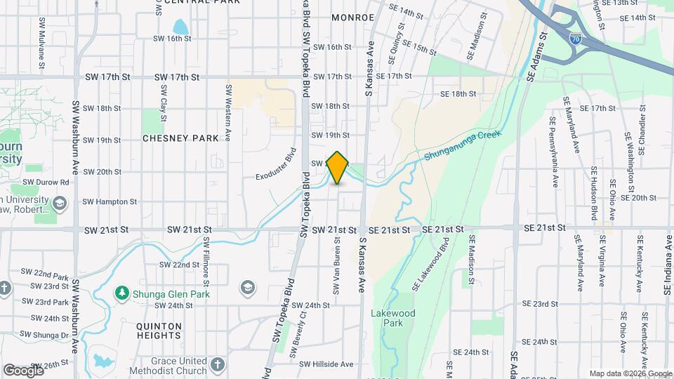 2027 SW Van Buren St Map and Location Details