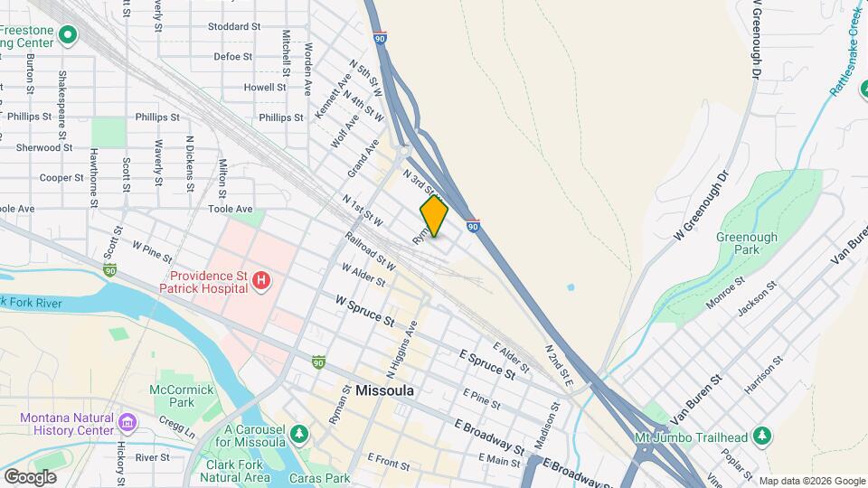 119 B N 2nd St W Map and Location Details