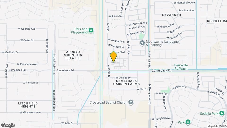 5022 N 189th Glen Map and Location Details