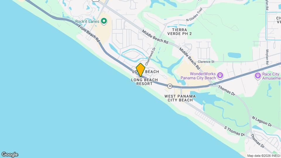 10625 Front Beach Rd, Unit 1105 Map and Location Details