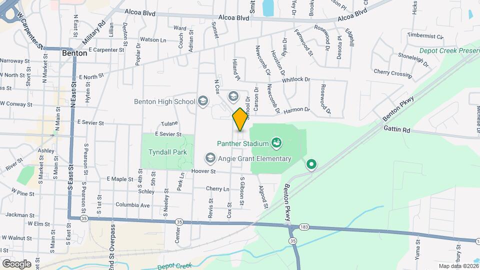 117 Village Dr Mapa y Detalles de la Ubicación