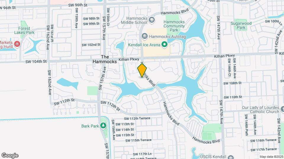 15325 SW 106th Ter, Unit 618 Map and Location Details