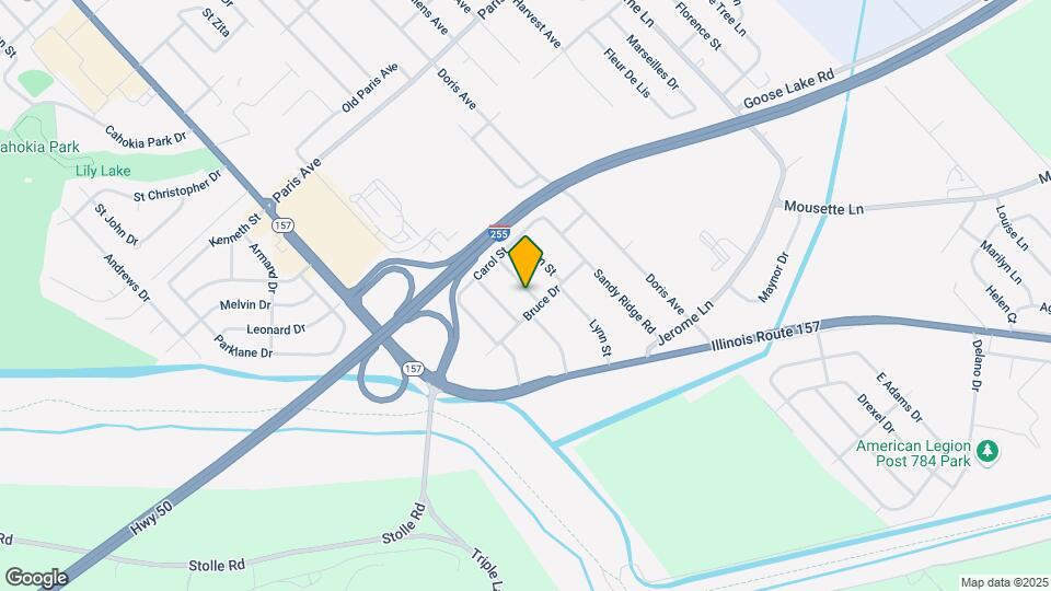 2016 Louise Ave Map and Location Details