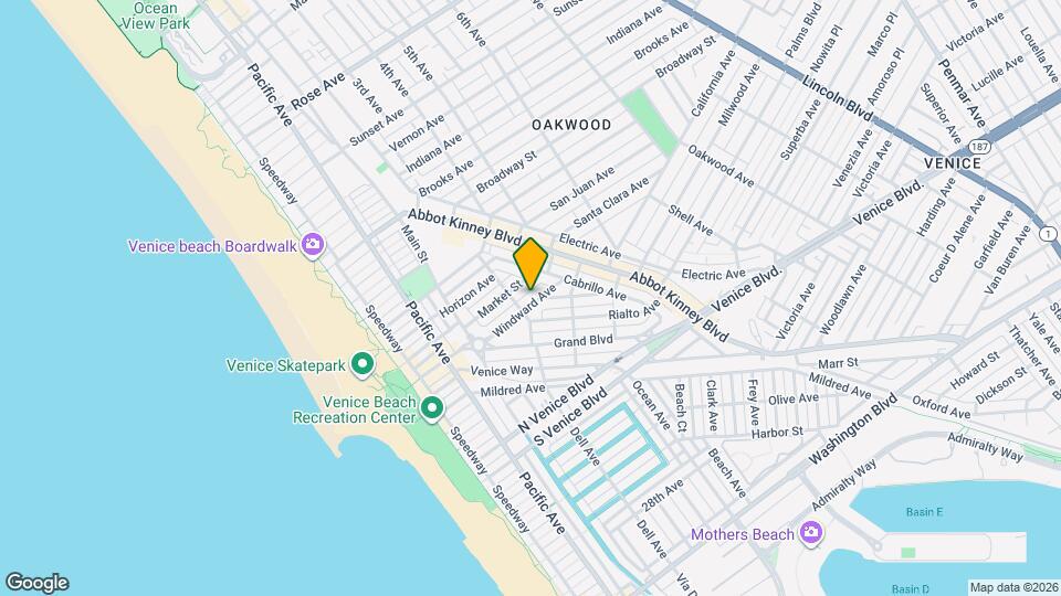 311 Windward Ave Map and Location Details