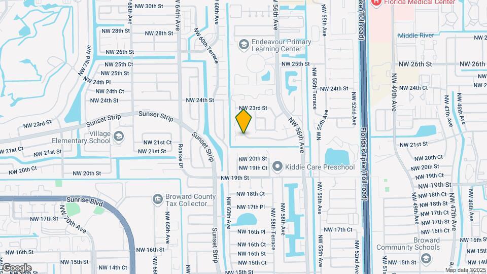 5944 NW 21st St Map and Location Details