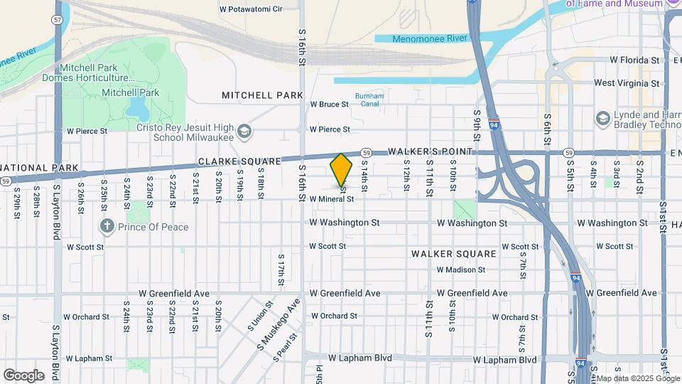 931 S 15th St Map and Location Details