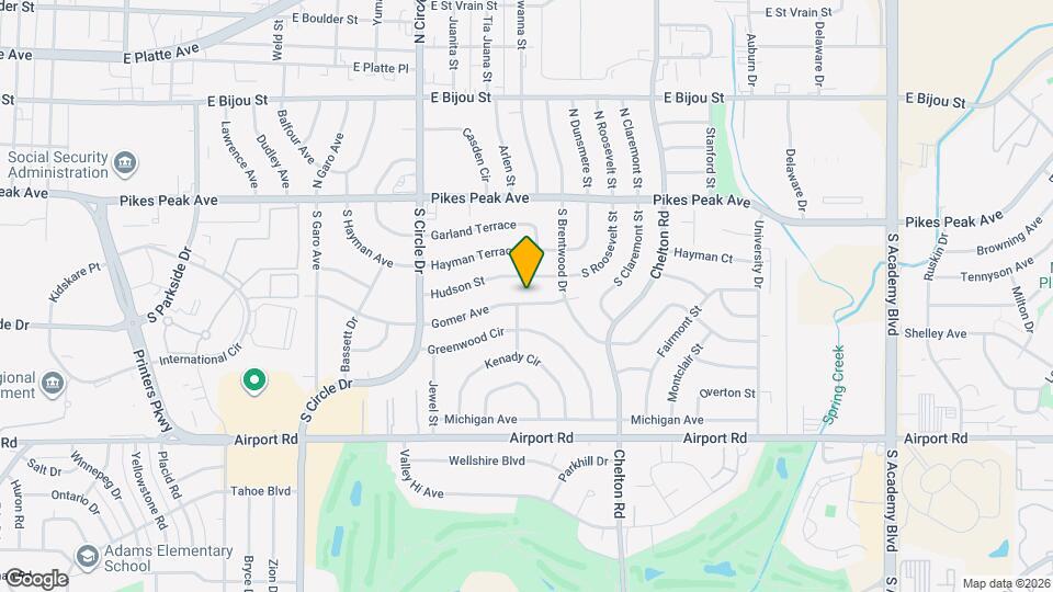 3106 Gomer Ave Map and Location Details