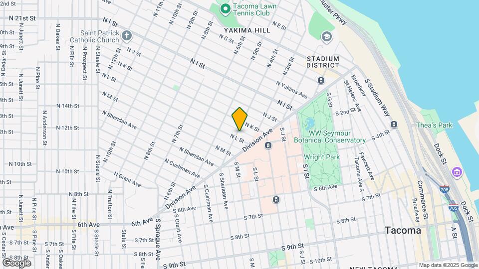 1116 N 4th St Map and Location Details