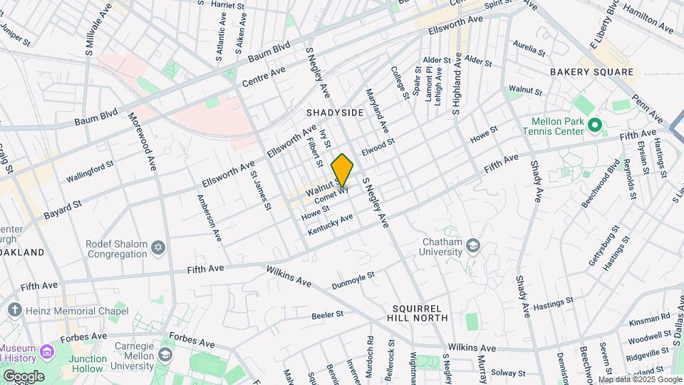 816 Ivy St Mapa y Detalles de la Ubicación