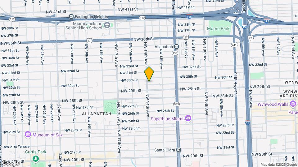 2935 NW 14th Ave-Unit -A Map and Location Details