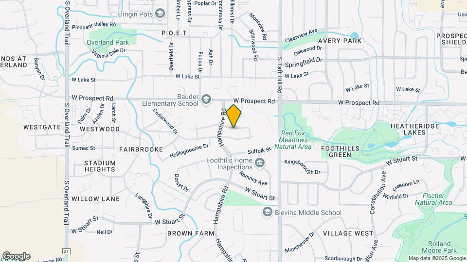 2307 Coventry Ct Map and Location Details