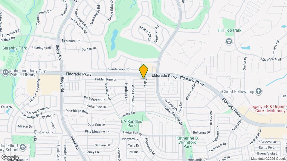 5201 Spicewood Dr Map and Location Details