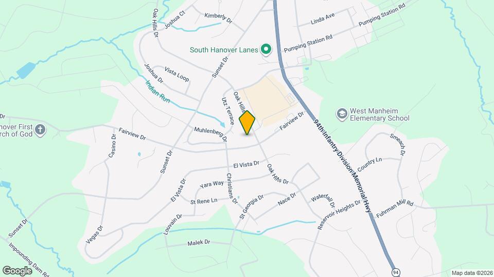 Oakview Manor Map and Location Details