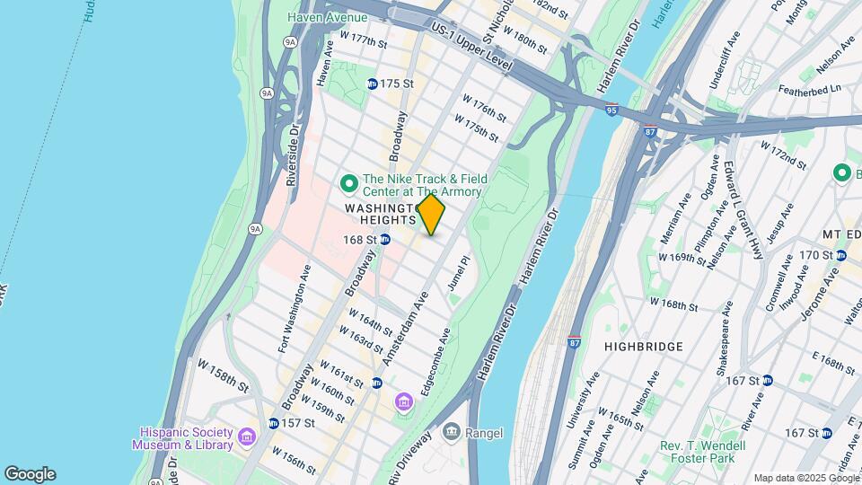 512 W 169th St Map and Location Details