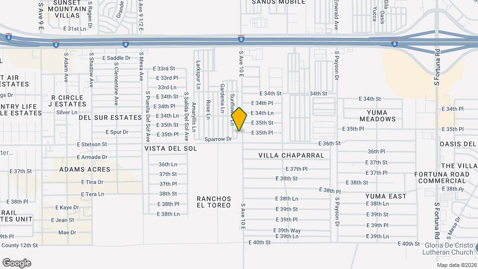 9797 E 32nd St Map and Location Details