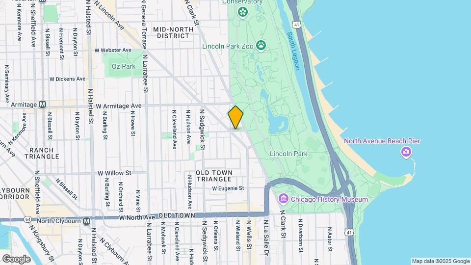 223 W Wisconsin St Map and Location Details