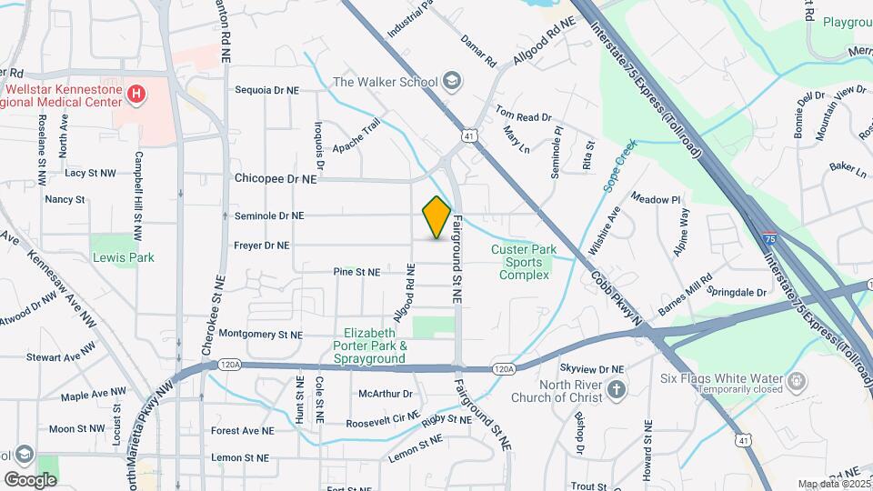 482 Freyer Dr NE Map and Location Details