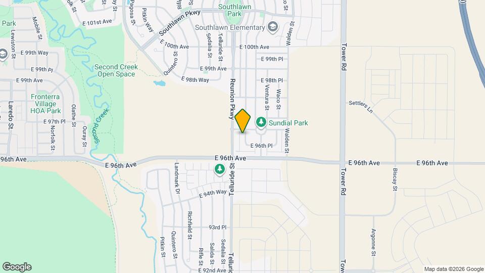 9671 Truckee St Map and Location Details