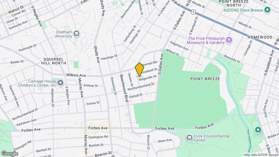 6607 Ridgeville St Map and Location Details