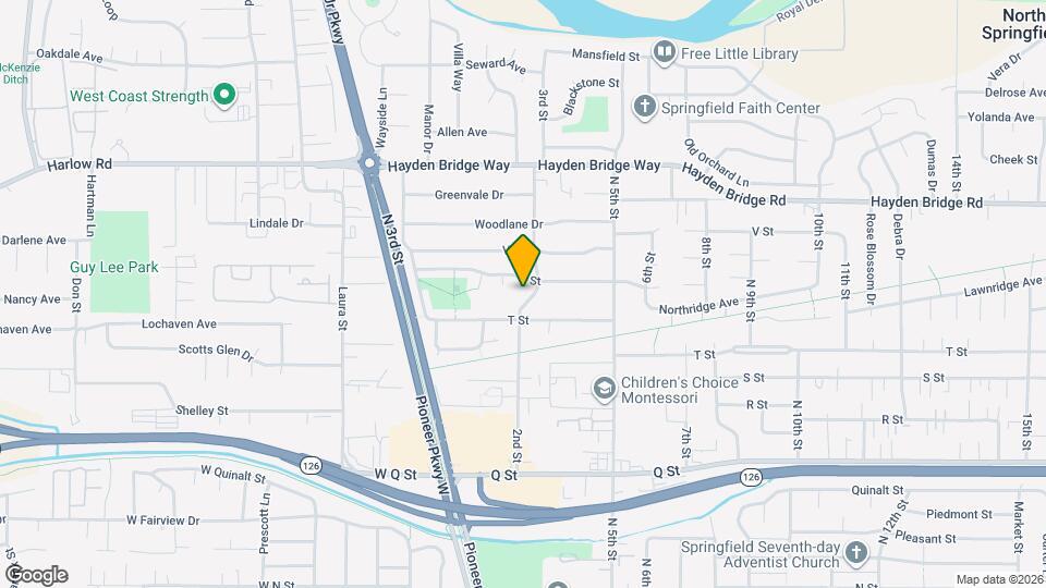 2150 2nd St Map and Location Details