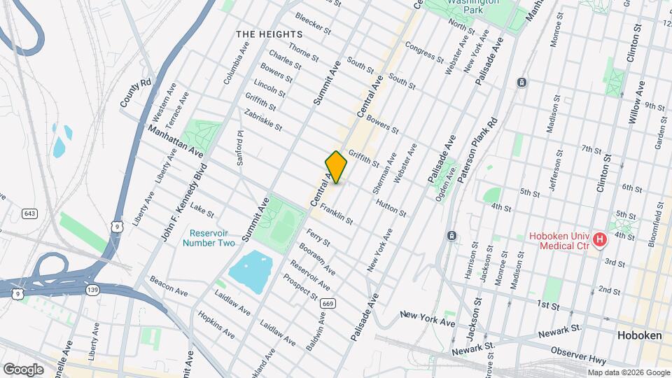 29 Cambridge Ave Map and Location Details