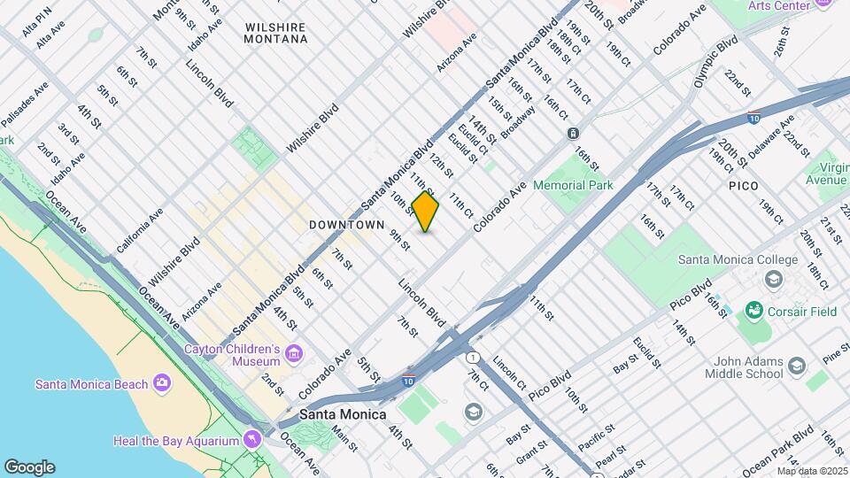 1524 10th St Map and Location Details